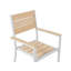 Jacquelyn Stackable Outdoor Patio Dining Armchair