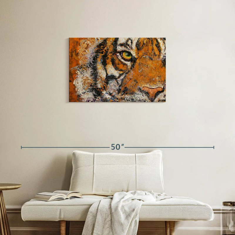 Brampt Royal Tiger Eye, 20" H x 30" W