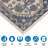 Tiled Border Area Rug