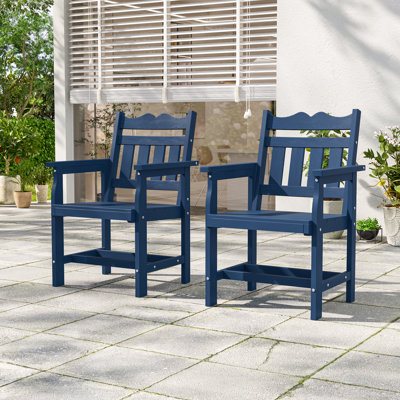 Chaises de salle à manger robustes pour l'extérieur, capacité de 350 lb, chaises de patio toutes saisons avec quincaillerie en acier inoxydable 304 pour patio, cour et terrasse