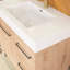 Meuble-lavabo autoportant 35,4 po avec plateau en résine-133699744