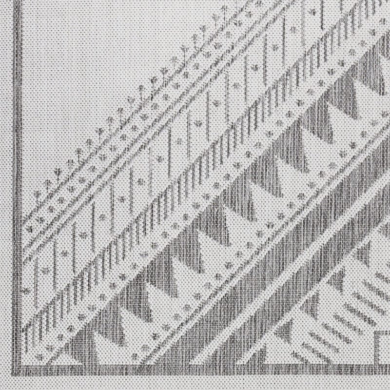Anessa Southwestern Indoor / Outdoor Rug, Rectangle 5'3" x 7'