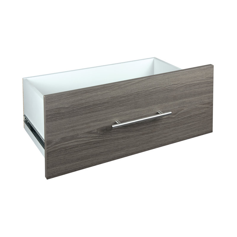 Tiroir moderne l 24,75 po SuiteSymphony, Gris graphite