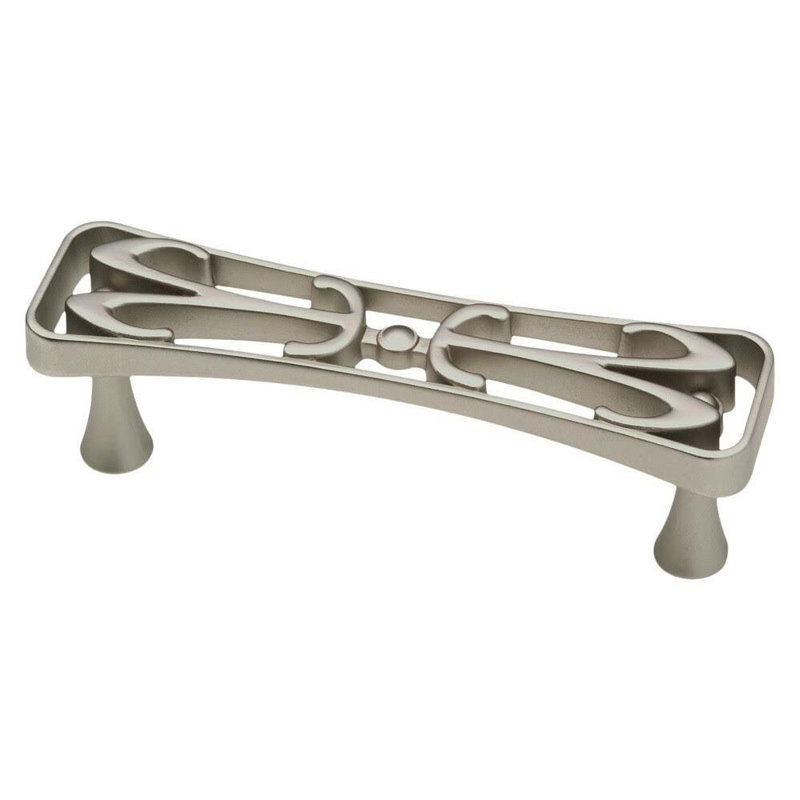 Panache 3" Center to Center Birdcage Pull, Matte Nickel, 96