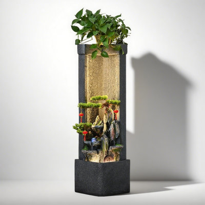 Light Luxury Rockery Artistic Flowing Water Ornament