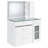 Jaiyla 2-Drawer Vanity Set With Led Mirror High Gloss-1819394372