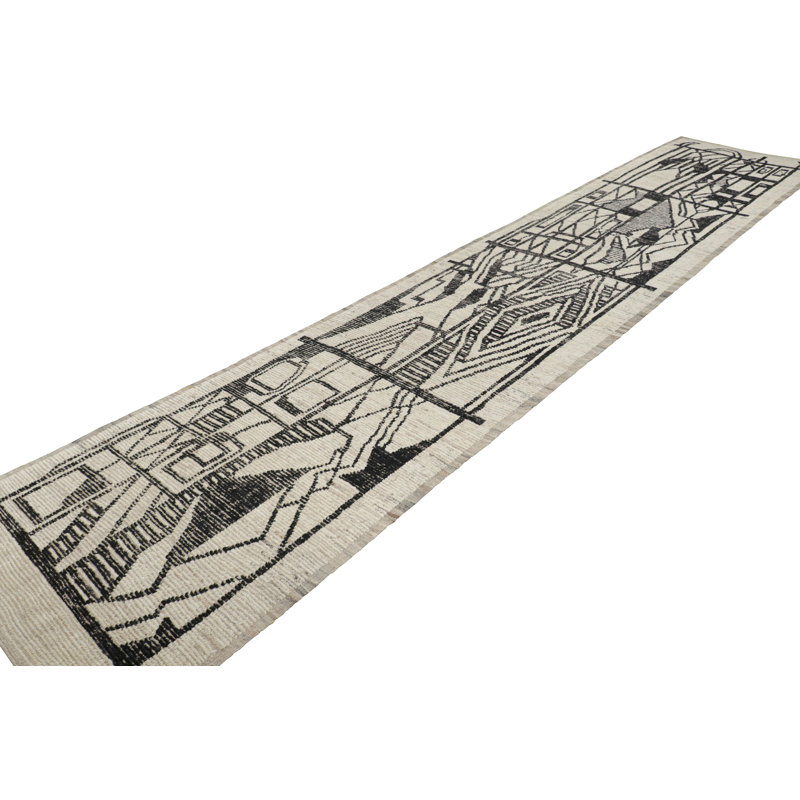 One-of-a-Kind Runner Wool Area Rug