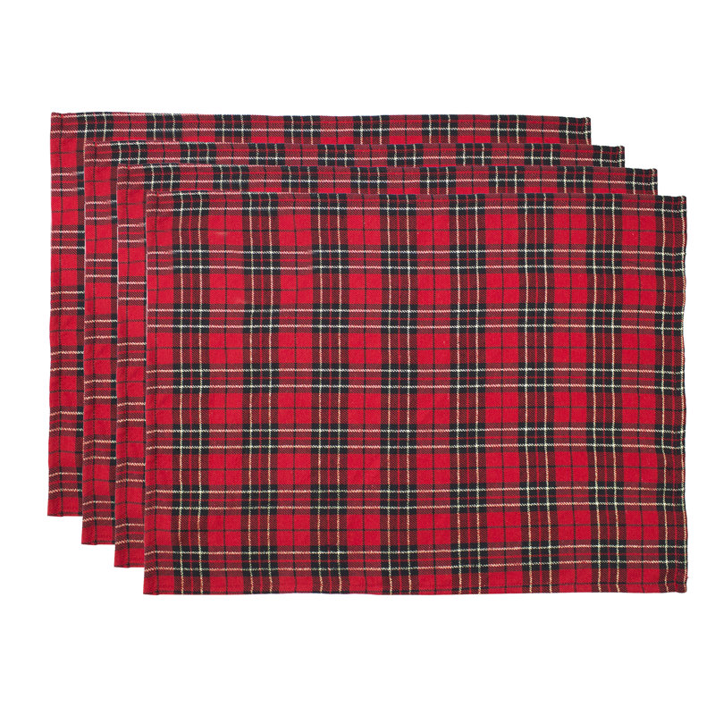 Napperons Tartan