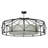 Aspen Fabric Semi Flush Mount