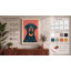 Rottweiler Portrait Modern - Wrapped Canvas-1440775460-1440775461