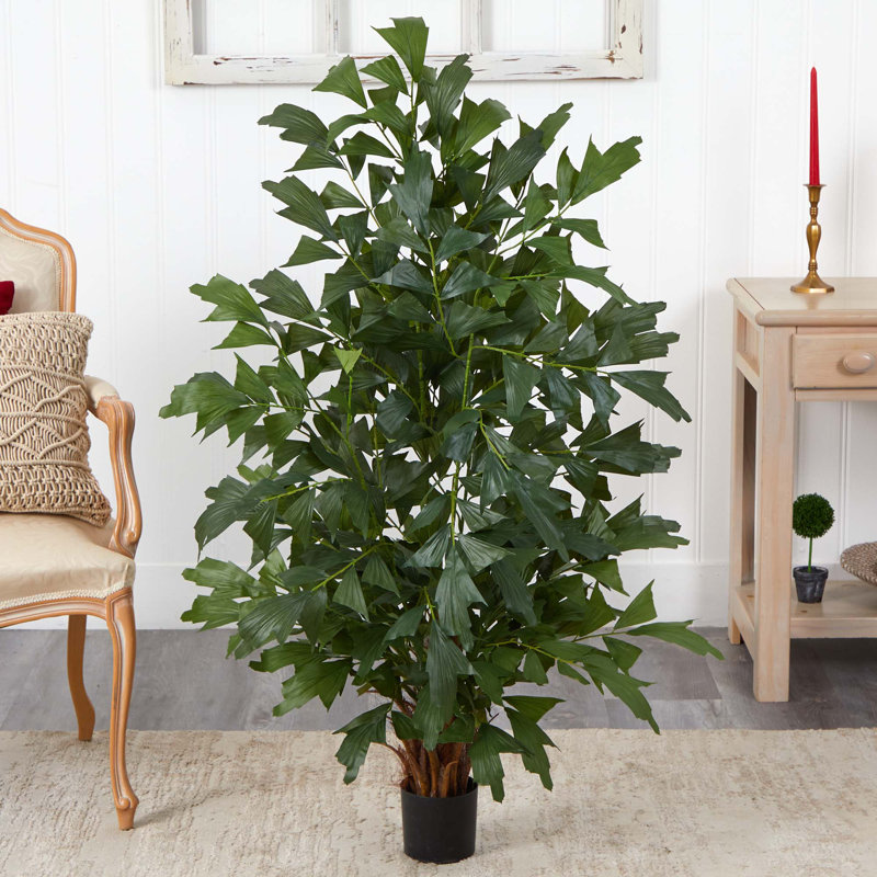 54'' Faux Palm Tree in Pot