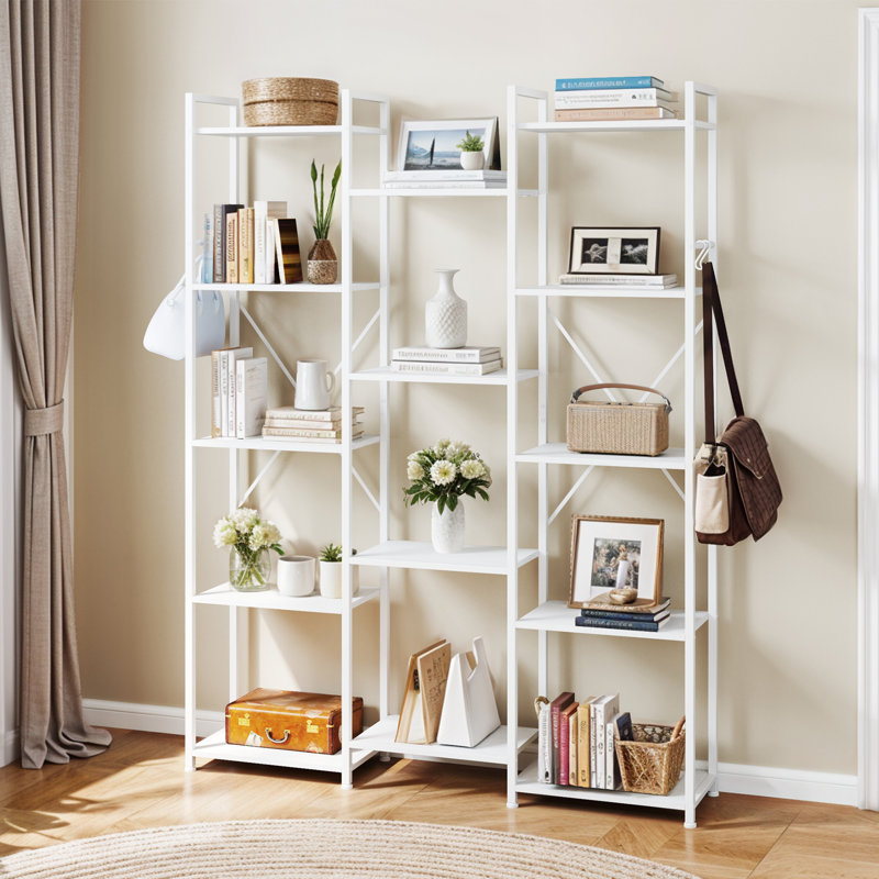 176cm H x 135cm W Metal Standard Bookcase