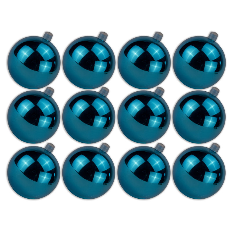 Ornement boule solide, Turquoise