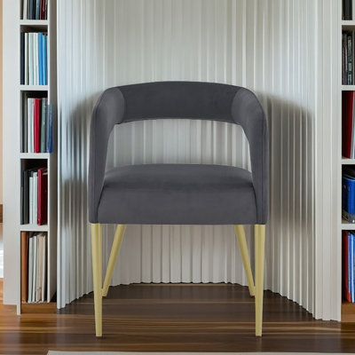 Fauteuil de loisirs simple en flanelle de matériau, fauteuil de loisir simple rembourré confortable, accoudoirs à dossier avec accoudoirs, parfait pour les salons, les chambres et les salles à manger