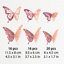 Butterflies Mix Wall Sticker