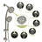 Multi Function Dual Shower Head - Shower System With 4.7" Rain Showerhead, 7-Function Hand Shower, Adjustable Slide Bar-118534843