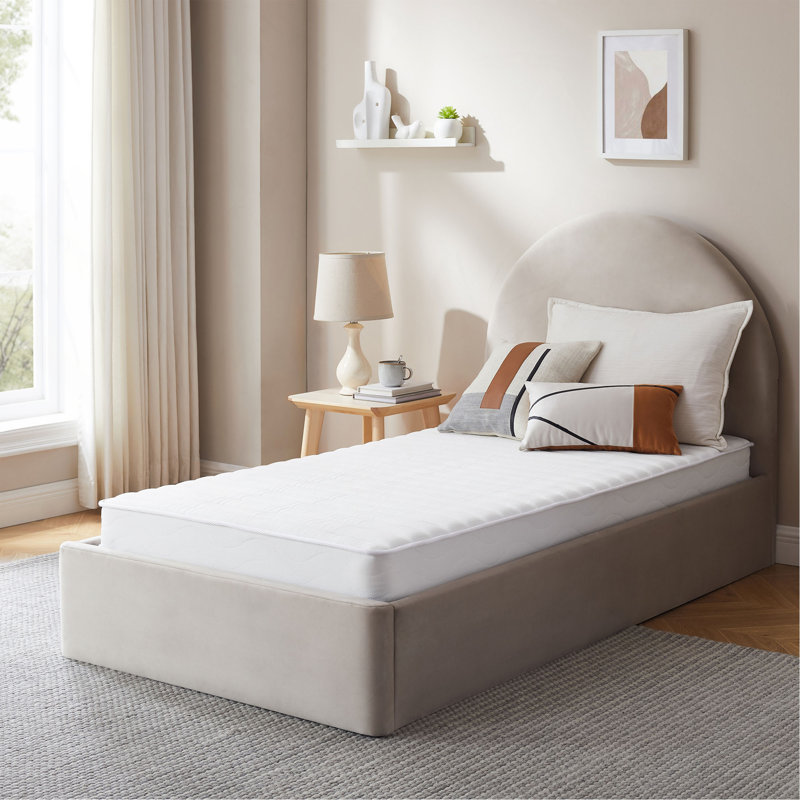 5-Inch Medium Firmness Bonnell Spring Mattress,Even Support & Lasting Comfort for Balanced Sleep.Twin size.
