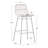 Atascadero Counter Stool with Steel Frame-70564415