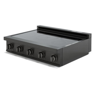36″ Induction Range CookTop — Professional 304 Stainless Steel, by Induction Hardware