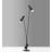 Bond 72.5'' Black Task Floor Lamp