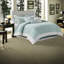 Ensemble de literie luxueuse surdimensionnée en coton avec motif corail pour maison moderne