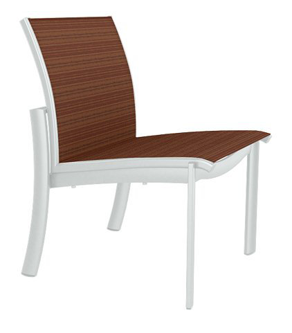 Kor Outdoor Dining Side Chair, Snow, Rincon