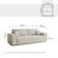 3 Seater Reclining Sofa-145787548