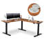 Bureau debout à hauteur réglable en L-56035587