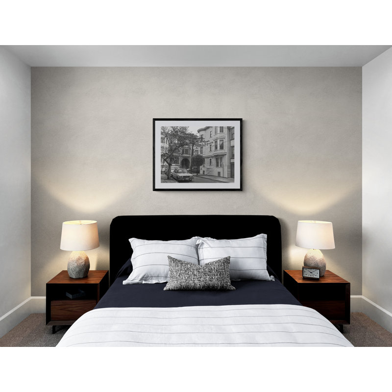 Side Street (San Francisco, CA) Photographic Print, 30" H x 24" W, Black Framed Paper