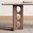 Sintered stone ash wood dining table-1177387042