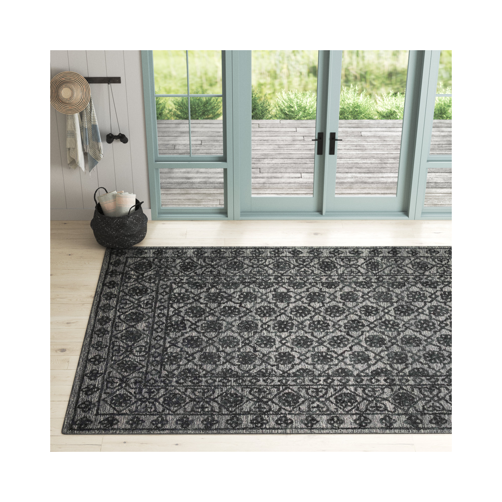 Millcreek Handmade Wool Rug, Rectangle 11'6" x 15'
