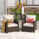 Soyab 28.8'' WideAll-weather Wicker Outdoor Patio Chairs with Cushions