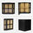 Bamboo Double Layer Storage Cabinet, Countertop Bread Box & Multipurpose Organizer for Kitchen, Pantry-382077307