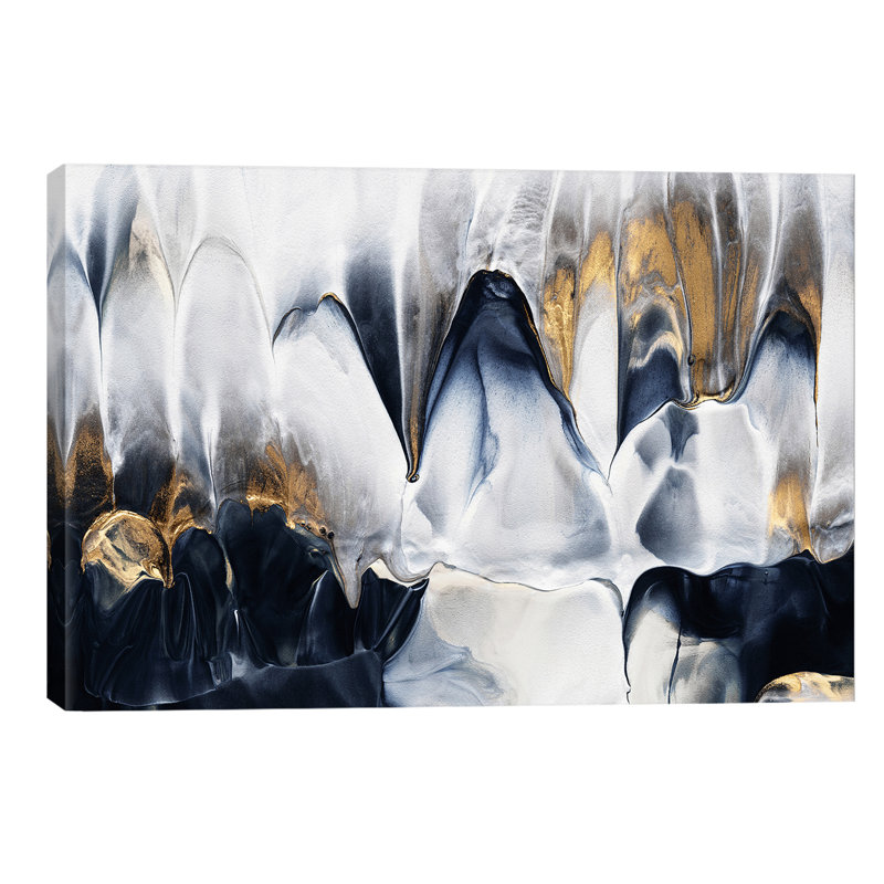Abstract Flow II by Elisabeth Fredriksson - Print on Canvas, 101.6 cm H x 66.04 cm W x 1.91 cm D, No Frame