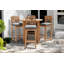 Monterey Solid Wood Bar Set with Stools-875612736