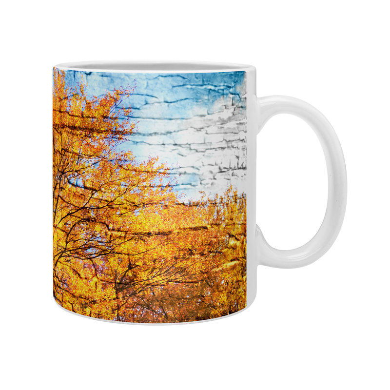Grande tasse à café automne day