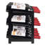 12 Bottle Wine Bottle Rack Black