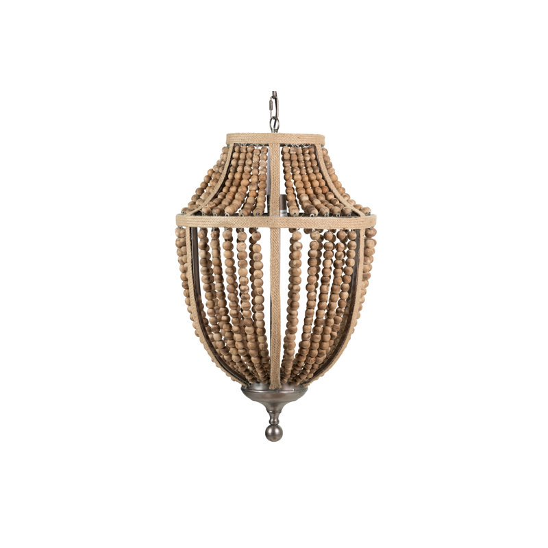 1 - Light Natural Unique/Statement Pendant
