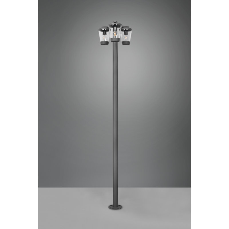 Adriella Anthracite Metal Pathway Light