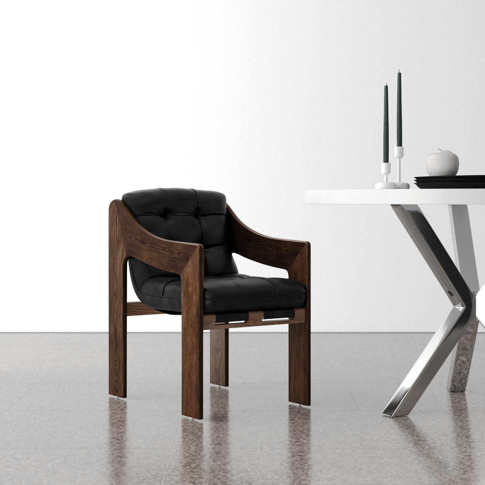 Arista Leather Armchair