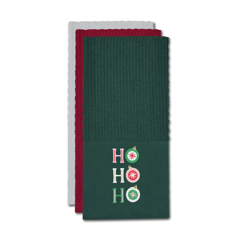 Cotton Tea Towel Kitchen Towel, Green