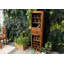 Toronto Solid Wood Floor Wine Bottle Rack in Walnut