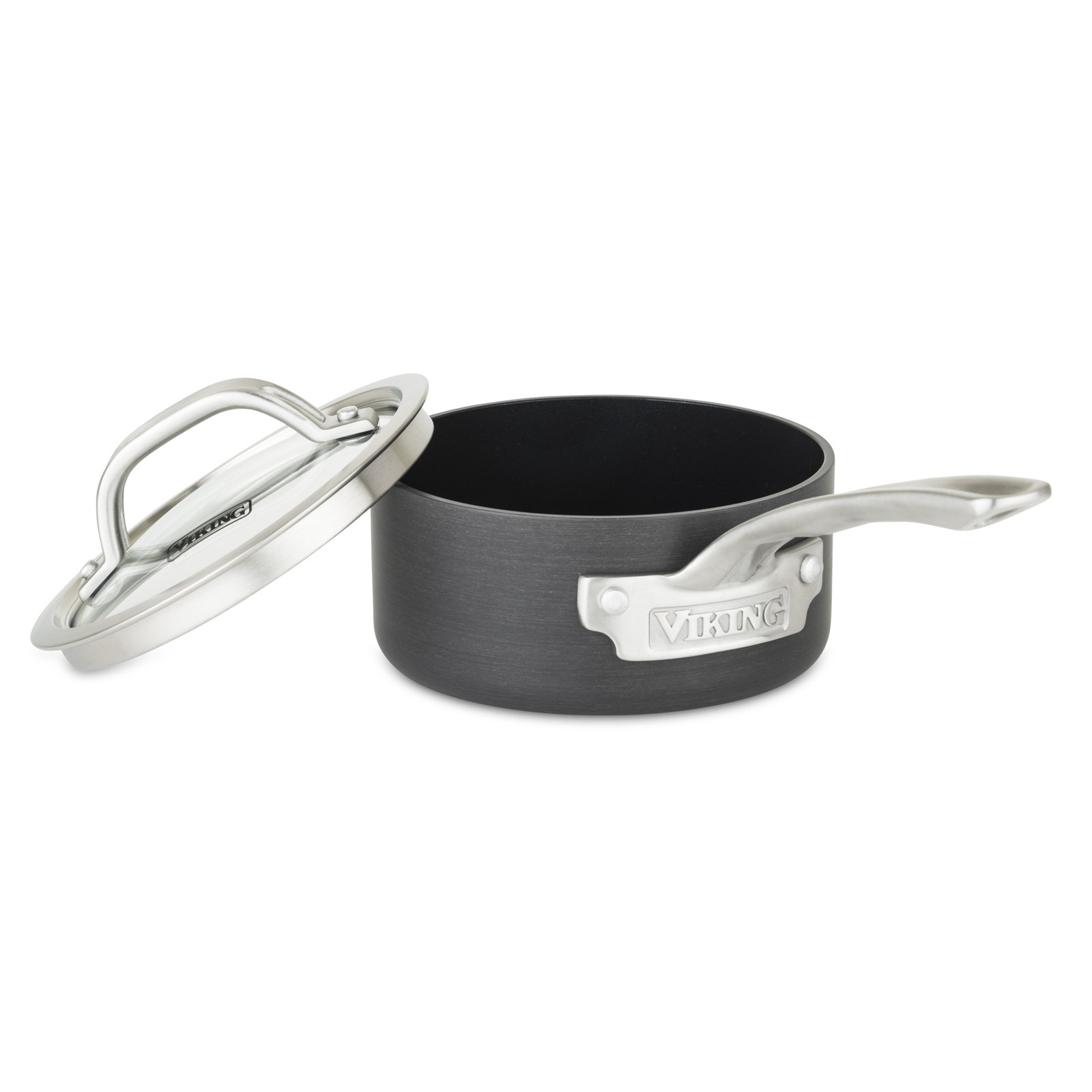 Viking Hard-Anodized Non-Stick Saucepan, 1 qt.