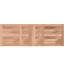Table de ferme extensible en teck avec trou - teck naturel-36131071