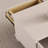 Cream style French solid wood end table
