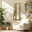 Ancle Metal Rectangle Mirror