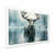 White Single Picture Framed