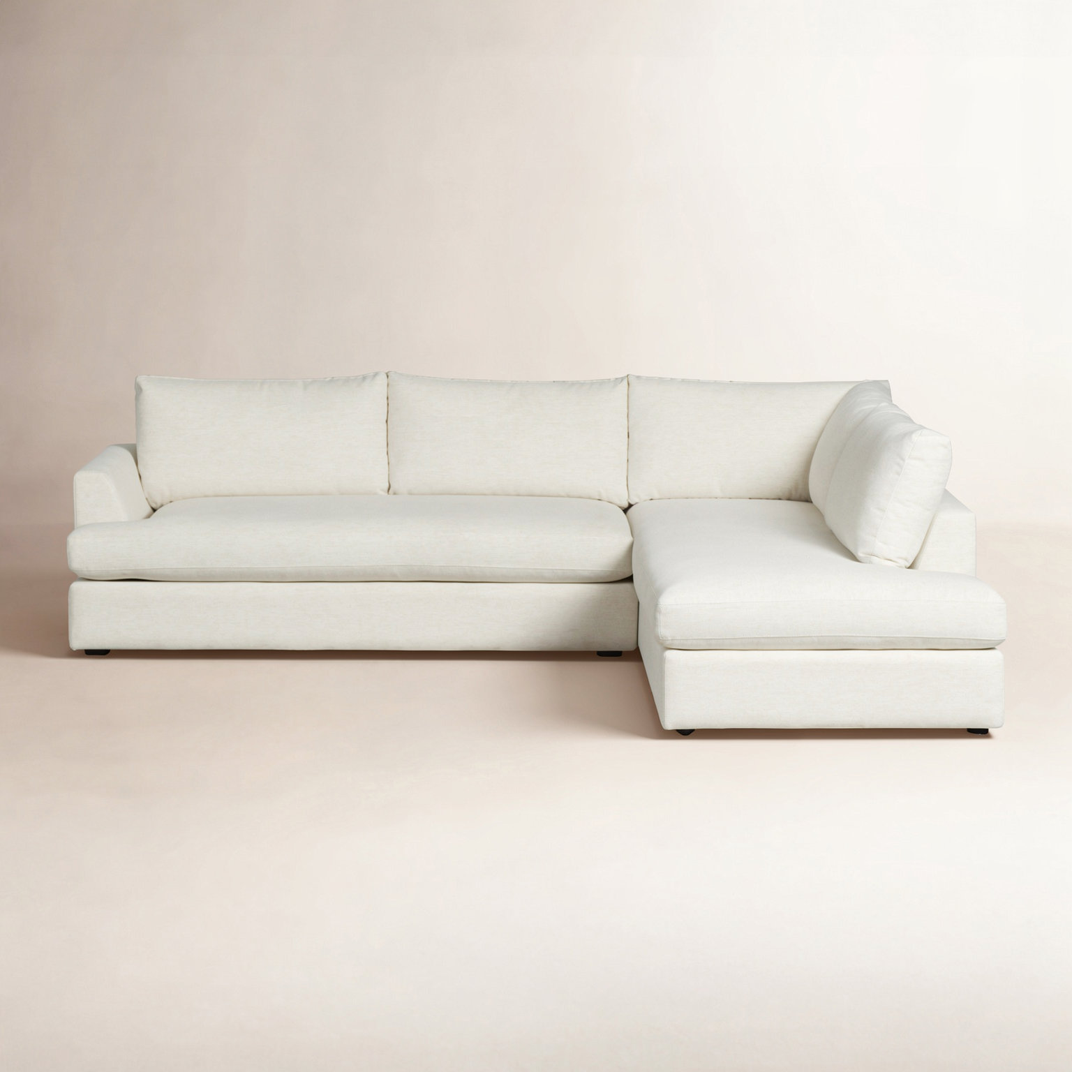 Chaise Sectional, Right Hand Facing