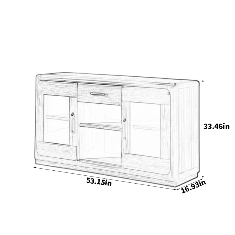 Solid Wood Home Sideboards