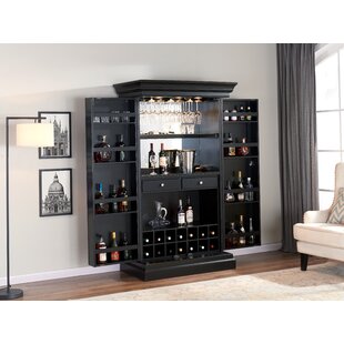 The Rochester Cherry Wood Wine Cooler Cabinet - Your Elegant Bar